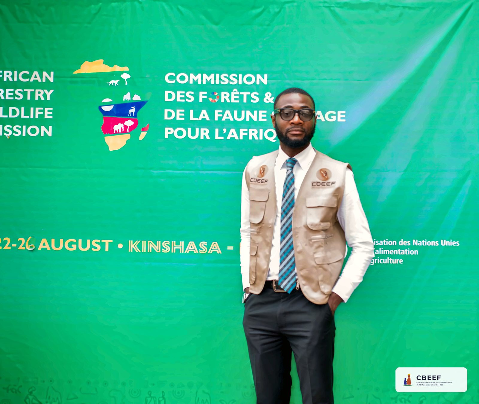 La CBEEF à la 23e session de la Commission des forêts et de la faune sauvage pour l’Afrique, Kinshasa, août 2022